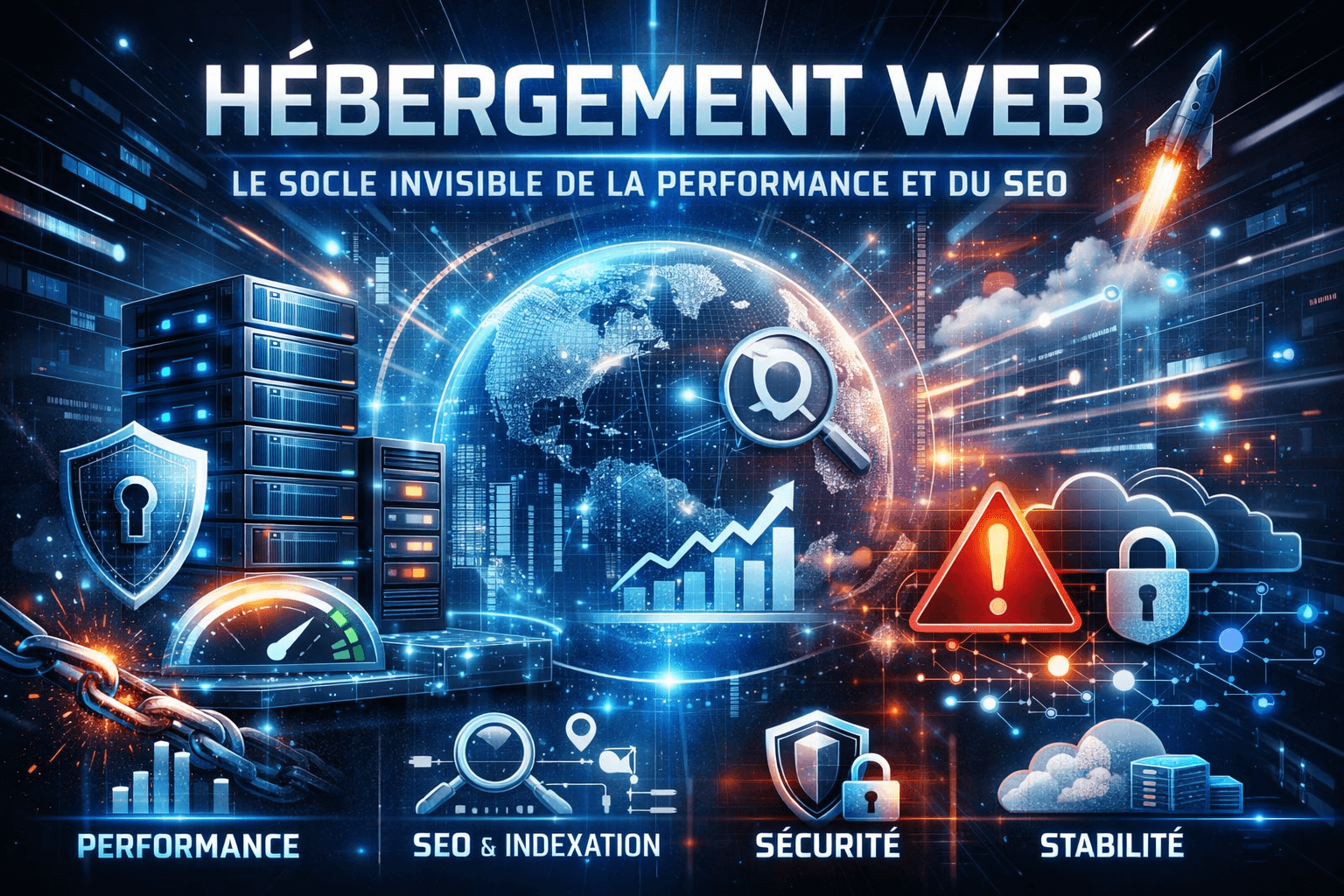 Hébergement web : le socle invisible de la performance et du SEO